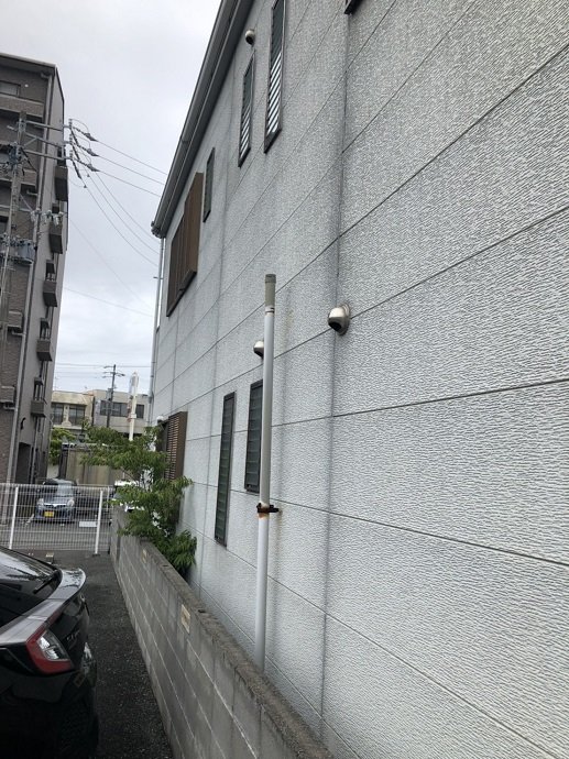 A様目地施工前①